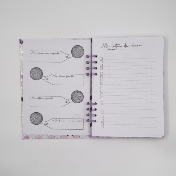 Planner de tejido - Crochet - Imagen 2