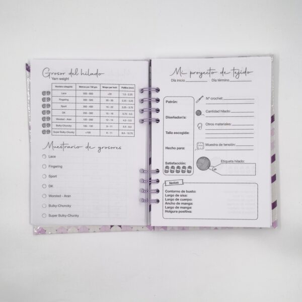 Planner de tejido - Crochet - Imagen 4