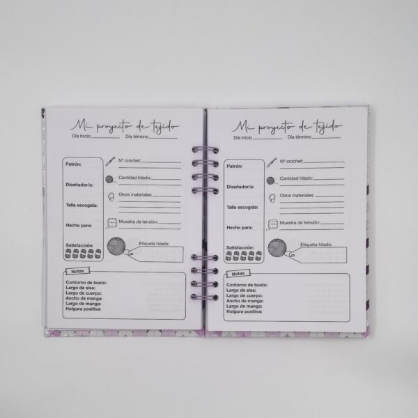 Planner de tejido - Crochet - Imagen 5