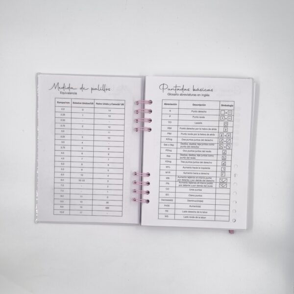 Planner de tejido - Palillo - Imagen 3