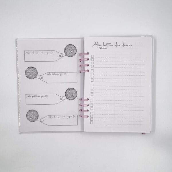 Planner de tejido - Palillo - Imagen 2